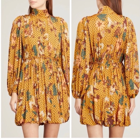 Ulla Johnson Wilhelmina Amber Dress Floral print - Picture 1 of 12